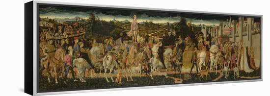 The Triumph of David, C. 1450-Francesco Di Stefano Pesellino-Framed Premier Image Canvas