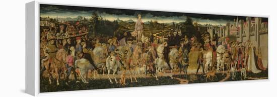 The Triumph of David, C. 1450-Francesco Di Stefano Pesellino-Framed Premier Image Canvas