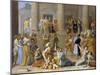 The Triumph of David, C.1631-3-Nicolas Poussin-Mounted Giclee Print