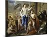 The Triumph of David, Ca. 1630-Nicolas Poussin-Mounted Giclee Print