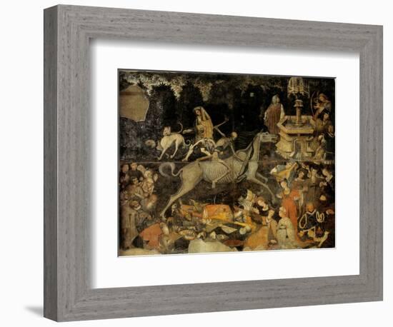 The Triumph of Death, C.1445-47 (Fresco)-Italian School-Framed Giclee Print