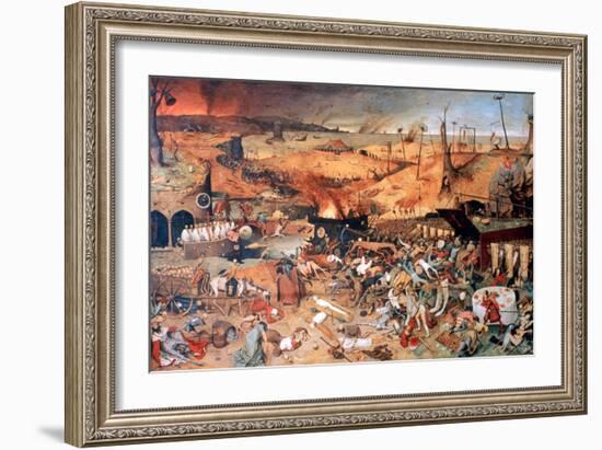 The Triumph of Death, C1562-Pieter Bruegel the Elder-Framed Giclee Print