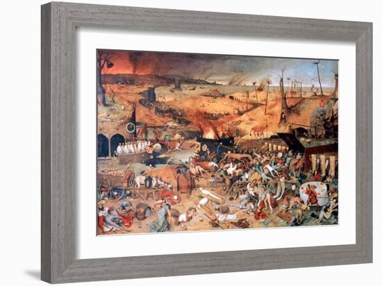 The Triumph of Death, C1562-Pieter Bruegel the Elder-Framed Giclee Print