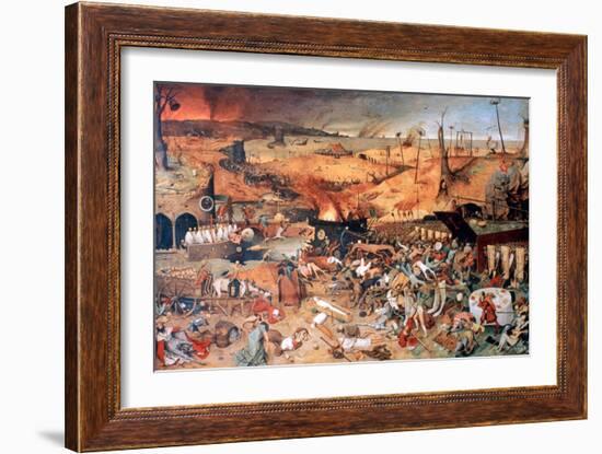 The Triumph of Death, C1562-Pieter Bruegel the Elder-Framed Giclee Print