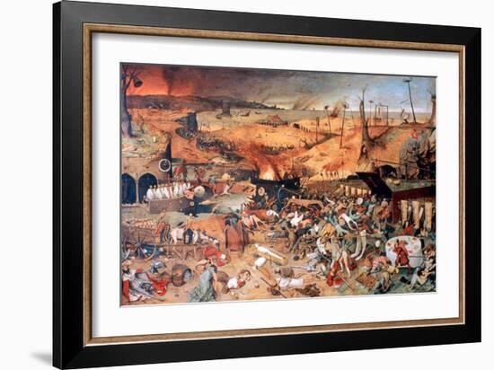 The Triumph of Death, C1562-Pieter Bruegel the Elder-Framed Giclee Print