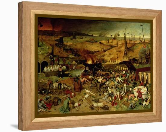 The Triumph of Death, circa 1562-Pieter Bruegel the Elder-Framed Premier Image Canvas