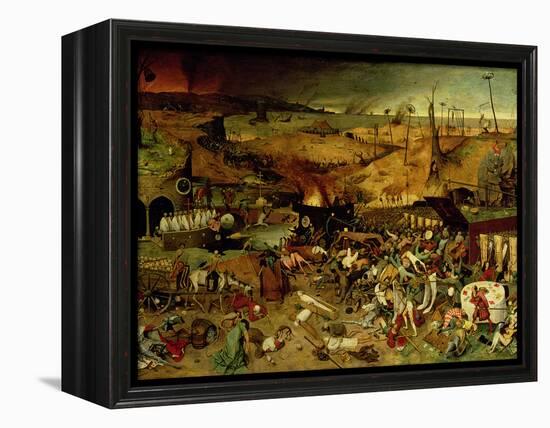 The Triumph of Death, circa 1562-Pieter Bruegel the Elder-Framed Premier Image Canvas