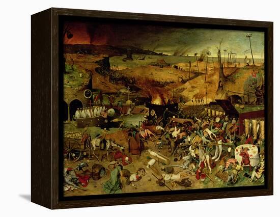 The Triumph of Death, circa 1562-Pieter Bruegel the Elder-Framed Premier Image Canvas