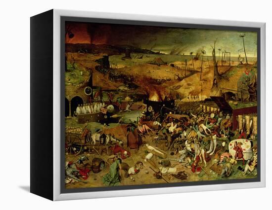 The Triumph of Death, circa 1562-Pieter Bruegel the Elder-Framed Premier Image Canvas