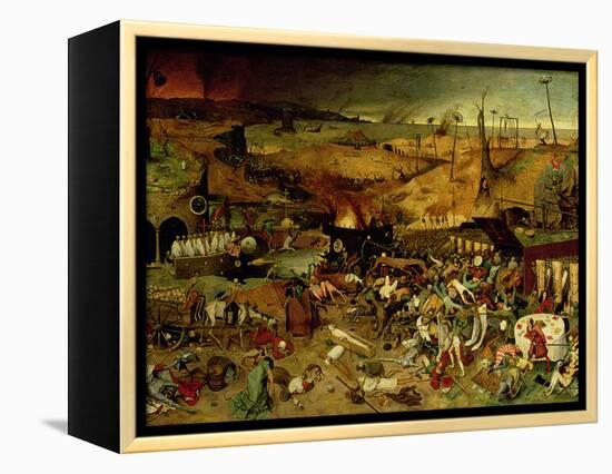 The Triumph of Death, circa 1562-Pieter Bruegel the Elder-Framed Premier Image Canvas