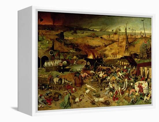 The Triumph of Death, circa 1562-Pieter Bruegel the Elder-Framed Premier Image Canvas