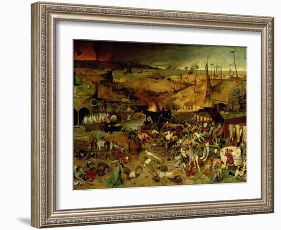 The Triumph of Death, circa 1562-Pieter Bruegel the Elder-Framed Giclee Print