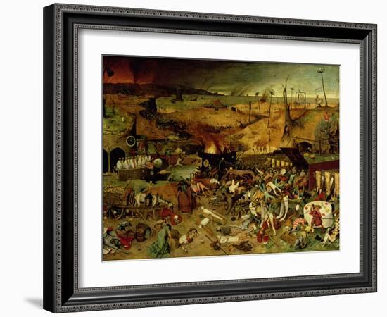 The Triumph of Death, circa 1562-Pieter Bruegel the Elder-Framed Giclee Print