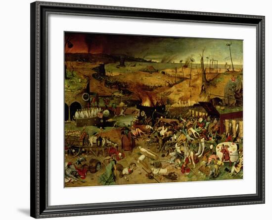 The Triumph of Death, circa 1562-Pieter Bruegel the Elder-Framed Giclee Print