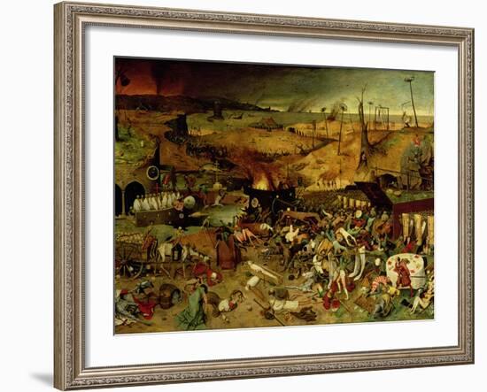 The Triumph of Death, circa 1562-Pieter Bruegel the Elder-Framed Giclee Print