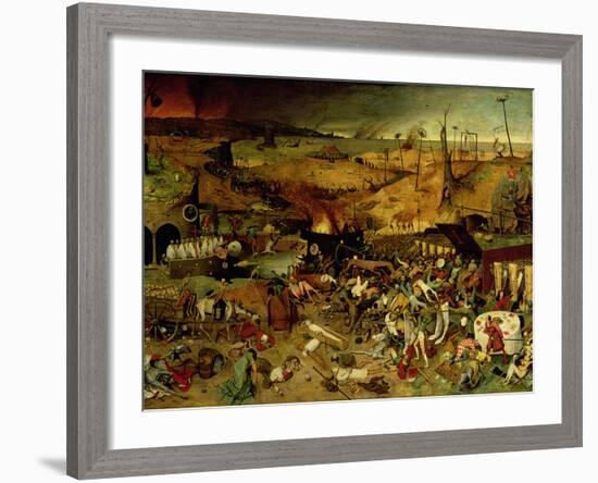 The Triumph of Death, circa 1562-Pieter Bruegel the Elder-Framed Giclee Print