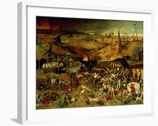 The Triumph of Death, circa 1562-Pieter Bruegel the Elder-Framed Giclee Print