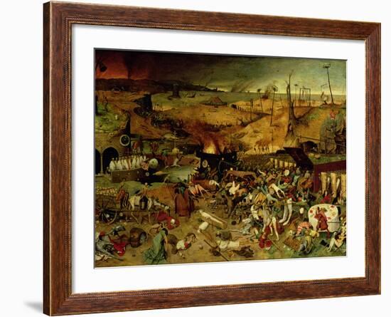 The Triumph of Death, circa 1562-Pieter Bruegel the Elder-Framed Giclee Print