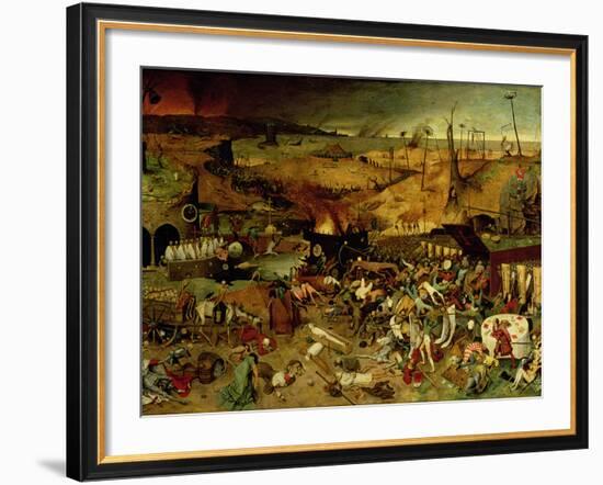 The Triumph of Death, circa 1562-Pieter Bruegel the Elder-Framed Giclee Print