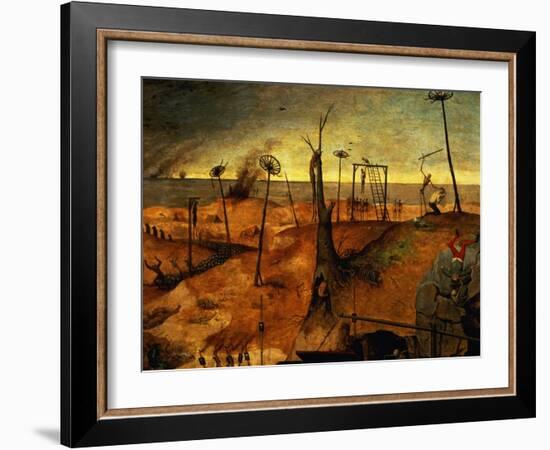 The Triumph of Death, circa 1562-Pieter Bruegel the Elder-Framed Giclee Print