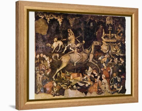 The Triumph of Death, Medieval Fresco-Mehau Kulyk-Framed Premier Image Canvas