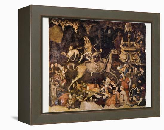 The Triumph of Death, Medieval Fresco-Mehau Kulyk-Framed Premier Image Canvas