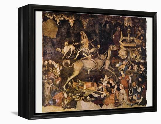 The Triumph of Death, Medieval Fresco-Mehau Kulyk-Framed Premier Image Canvas