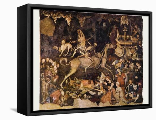 The Triumph of Death, Medieval Fresco-Mehau Kulyk-Framed Premier Image Canvas