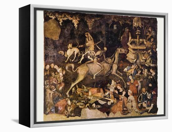 The Triumph of Death, Medieval Fresco-Mehau Kulyk-Framed Premier Image Canvas