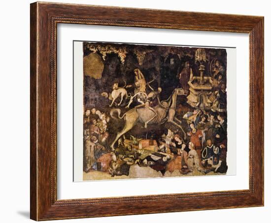 The Triumph of Death, Medieval Fresco-Mehau Kulyk-Framed Photographic Print