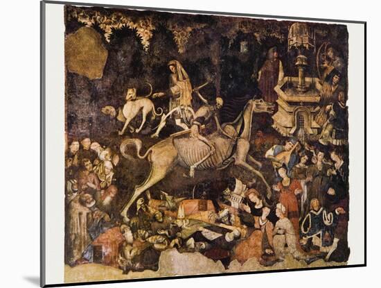 The Triumph of Death, Medieval Fresco-Mehau Kulyk-Mounted Photographic Print