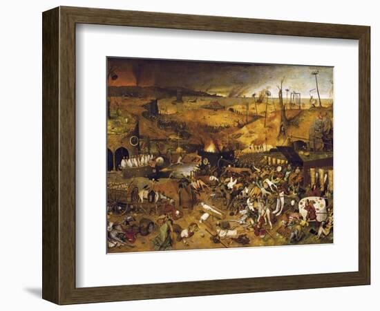 The Triumph of Death-Pieter Bruegel the Elder-Framed Premium Giclee Print