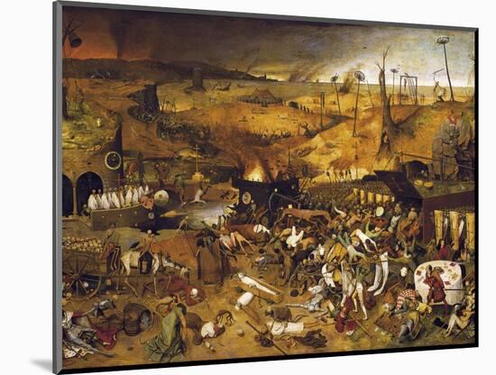 The Triumph of Death-Pieter Bruegel the Elder-Mounted Premium Giclee Print