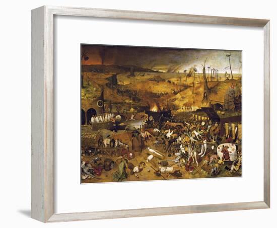 The Triumph of Death-Pieter Bruegel the Elder-Framed Art Print