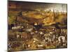 The Triumph of Death-Pieter Bruegel the Elder-Mounted Art Print