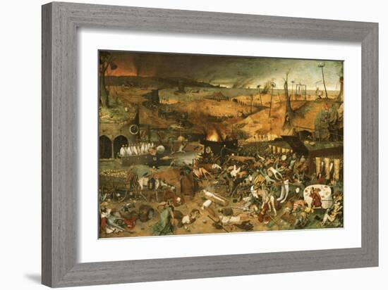 The Triumph of Death-Pieter Bruegel the Elder-Framed Giclee Print