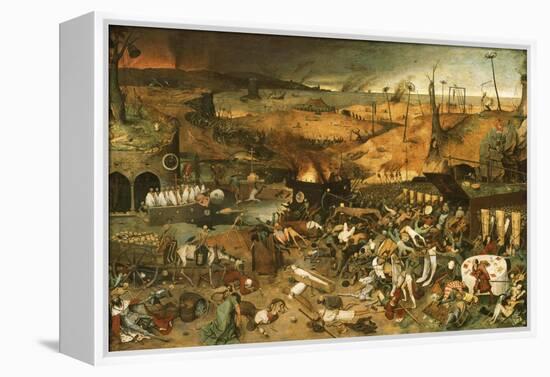 The Triumph of Death-Pieter Bruegel the Elder-Framed Premier Image Canvas