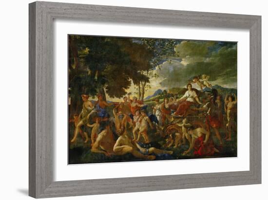 The Triumph of Flora-Nicolas Poussin-Framed Giclee Print