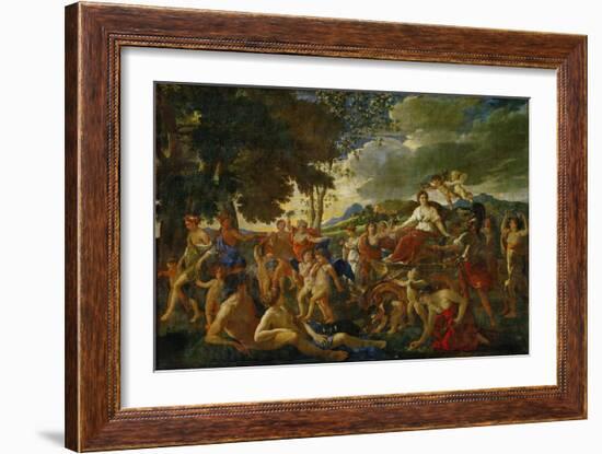 The Triumph of Flora-Nicolas Poussin-Framed Giclee Print