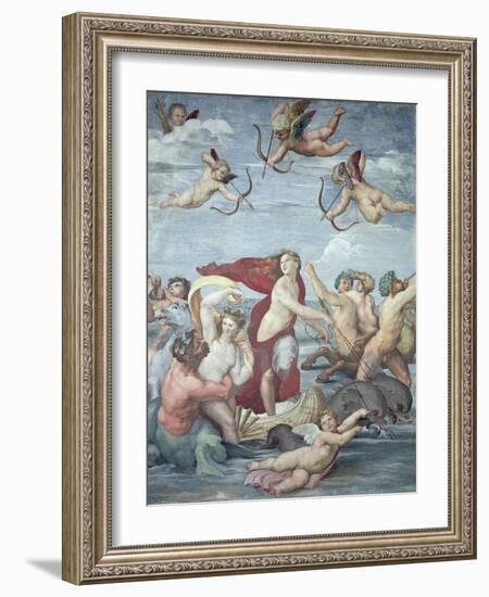 The Triumph of Galatea, 1512-14-Raphael-Framed Giclee Print