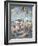 The Triumph of Galatea, 1512-14-Raphael-Framed Giclee Print