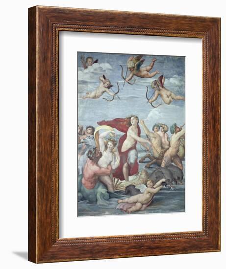 The Triumph of Galatea, 1512-14-Raphael-Framed Giclee Print