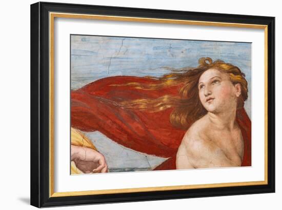 The Triumph of Galatea, 1513-14 (Fresco) (Detail of 2646174)-Raphael (1483-1520)-Framed Giclee Print