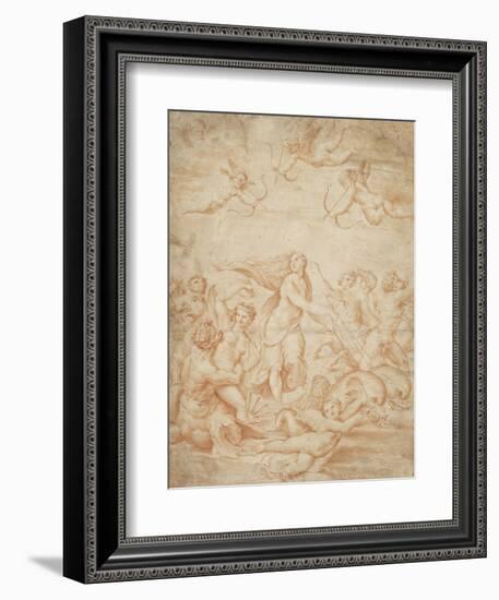 The Triumph of Galatea-Raphael-Framed Giclee Print