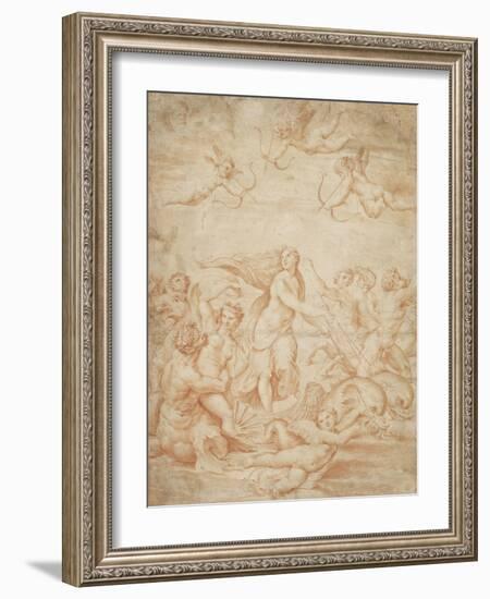 The Triumph of Galatea-Raphael-Framed Giclee Print