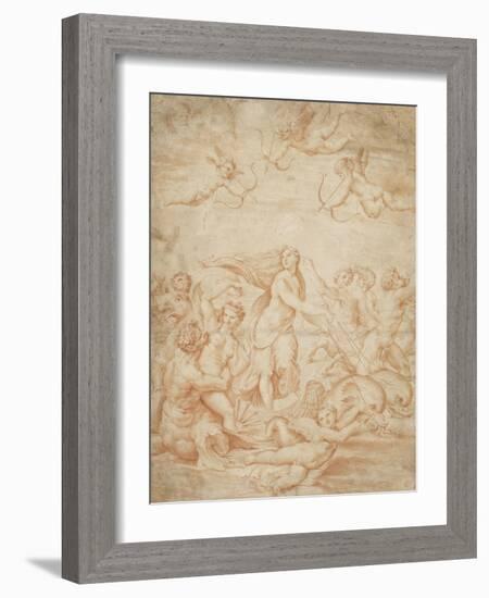 The Triumph of Galatea-Raphael-Framed Giclee Print