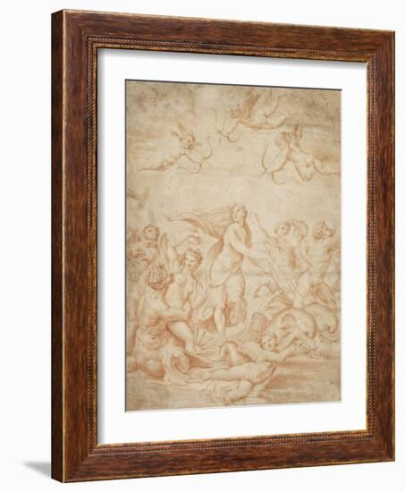 The Triumph of Galatea-Raphael-Framed Giclee Print