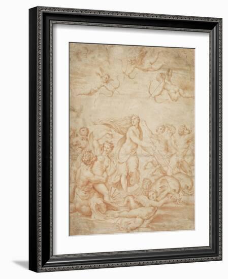 The Triumph of Galatea-Raphael-Framed Giclee Print