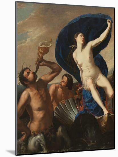 The Triumph of Galatea-Artemisia Gentileschi-Mounted Giclee Print