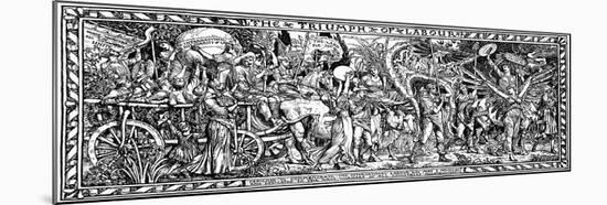 The Triumph of Labour-Walter Crane-Mounted Giclee Print